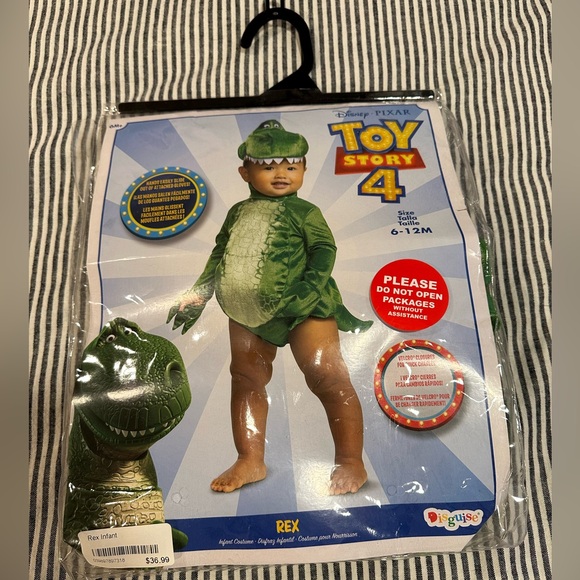 Toy Story Rex dinosaur costume - Picture 1 of 4